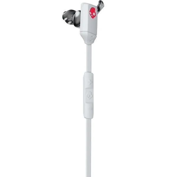 Skullcandy XTfree Wireless Bluetooth In-Ear Earphone with Mic - Gray/Red Swirl