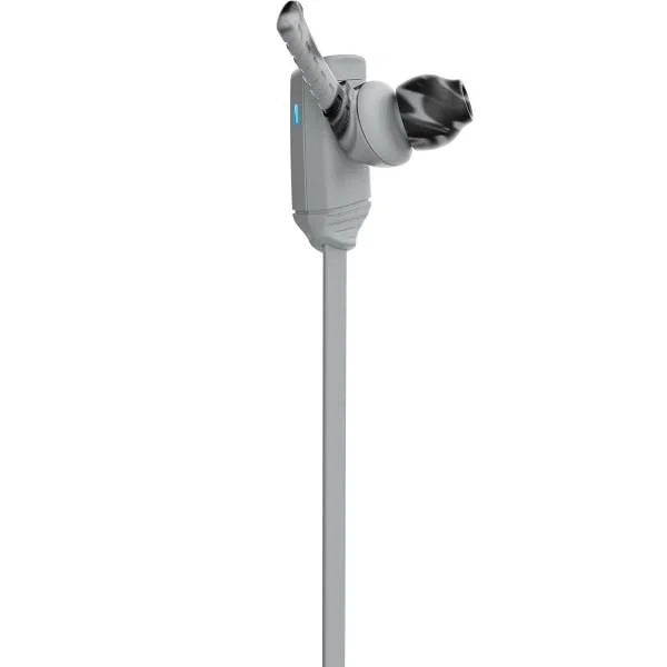 Skullcandy XTfree Wireless Bluetooth In-Ear Earphone with Mic - Gray/Red Swirl
