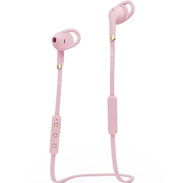 Sudio Tretton Wireless Bluetooth On-Ear Earbud with Mic - Pink