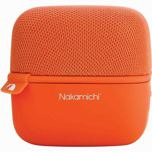 Nakamichi NM TWS3 MusicCube Wireless Bluetooth Portable Speaker with Mic - Orange