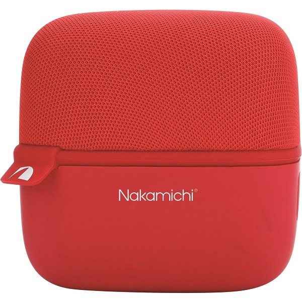 Nakamichi NM TWS3 MusicCube Wireless Bluetooth Portable Speaker with Mic - Red