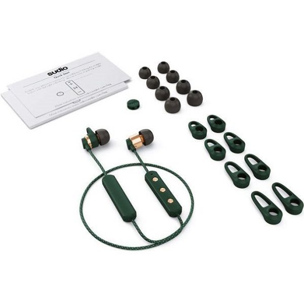 Sudio Tio Wireless Bluetooth In-Ear Earphone with Mic - Green