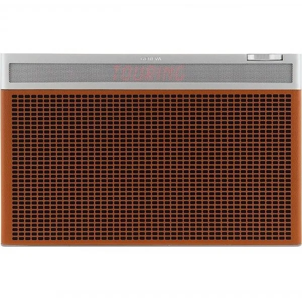 Geneva Touring L Wireless Bluetooth Portable Speaker System with FM Radio/DAB+ - Cognac
