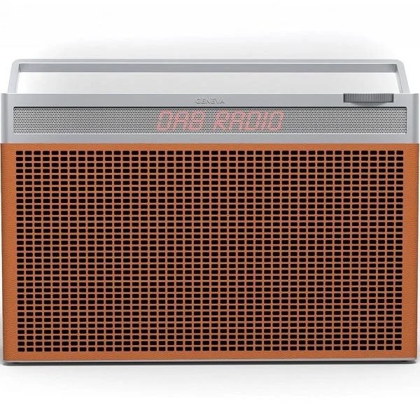 Geneva Touring L Wireless Bluetooth Portable Speaker System with FM Radio/DAB+ - Cognac