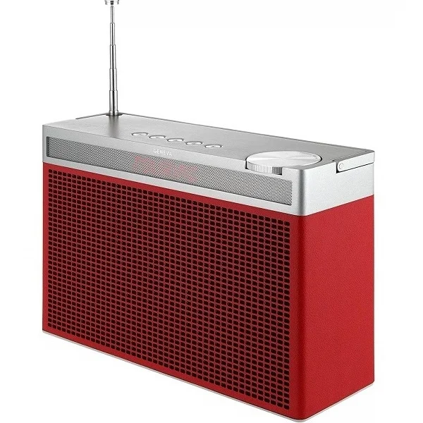 Geneva Touring L Wireless Bluetooth Portable Speaker System with FM Radio/DAB+ - Red