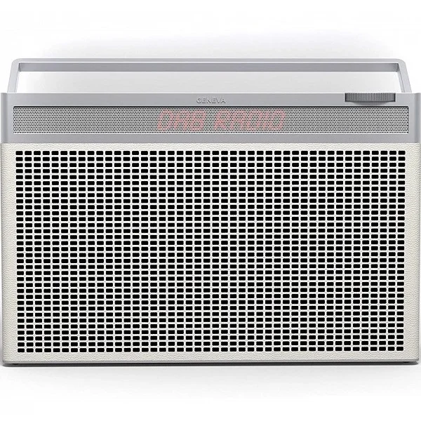Geneva Touring L Wireless Bluetooth Portable Speaker System with FM Radio/DAB+ - White