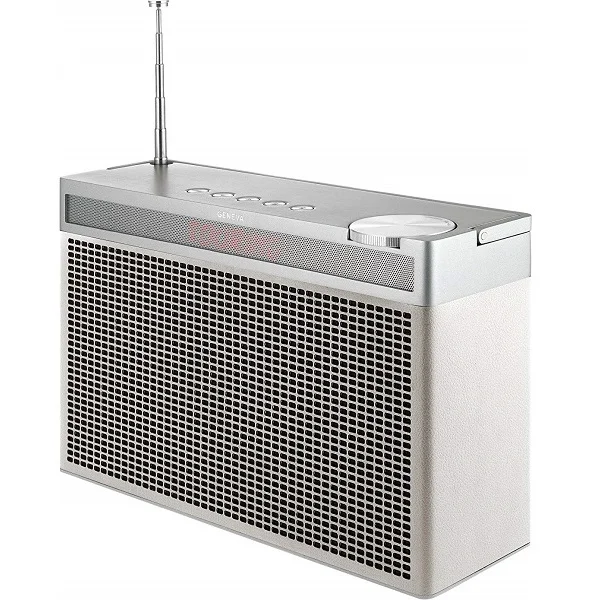 Geneva Touring L Wireless Bluetooth Portable Speaker System with FM Radio/DAB+ - White