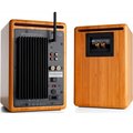 Audioengine A5+ Wireless Bookshelf Speakers (Natural Bamboo)