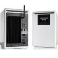 Audioengine A5+ Wireless Bookshelf Speakers (Hi-Gloss White)