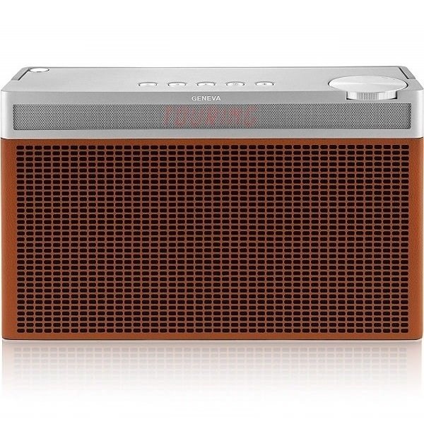 Geneva Touring L Wireless Bluetooth Portable Speaker System with FM Radio/DAB+ - Cognac Geneva Touring L Wireless Bluetooth Portable Speaker System with FM Radio/DAB+ - Cognac