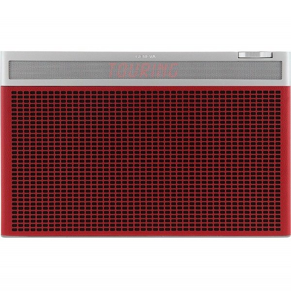 Geneva Touring L Wireless Bluetooth Portable Speaker System with FM Radio/DAB+ - Red