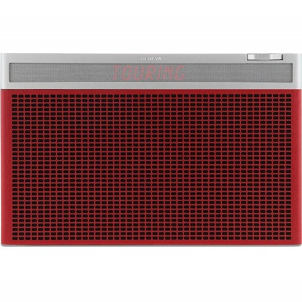 Geneva Touring L Wireless Bluetooth Portable Speaker System with FM Radio/DAB+ - Red