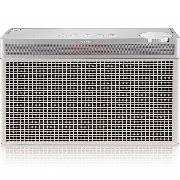 Geneva Touring L Wireless Bluetooth Portable Speaker System with FM Radio/DAB+ - White Geneva Touring L Wireless Bluetooth Portable Speaker System with FM Radio/DAB+ - White