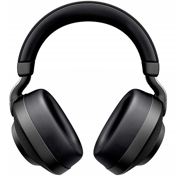 Jabra Elite 85h Wired/Wireless Bluetooth Noise-Cancelling Over-Ear Headphone with Mic - Titanium Black  Jabra Elite 85h Wired/Wireless Bluetooth Noise-Cancelling Over-Ear Headphone with Mic - Titanium Black