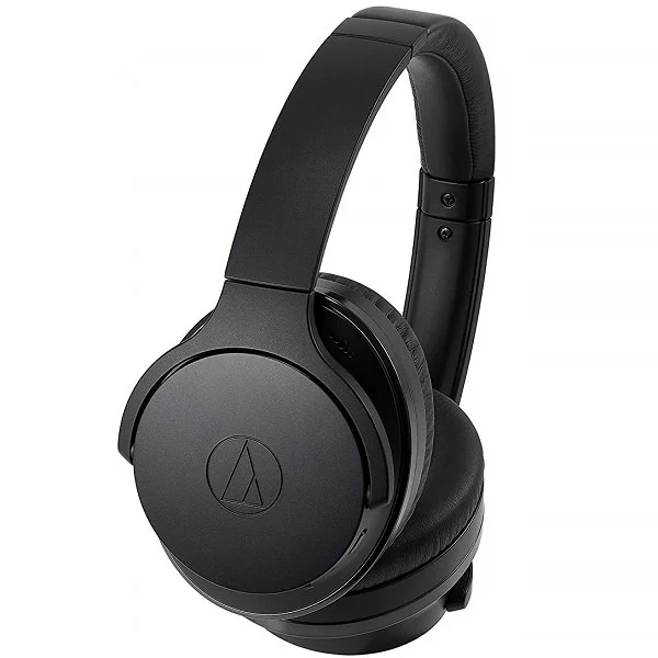Audio-Technica ATH-ANC900BT QuietPoint® Wireless Bluetooth Active Noise-Cancelling Over-Ear Headphone with Mic