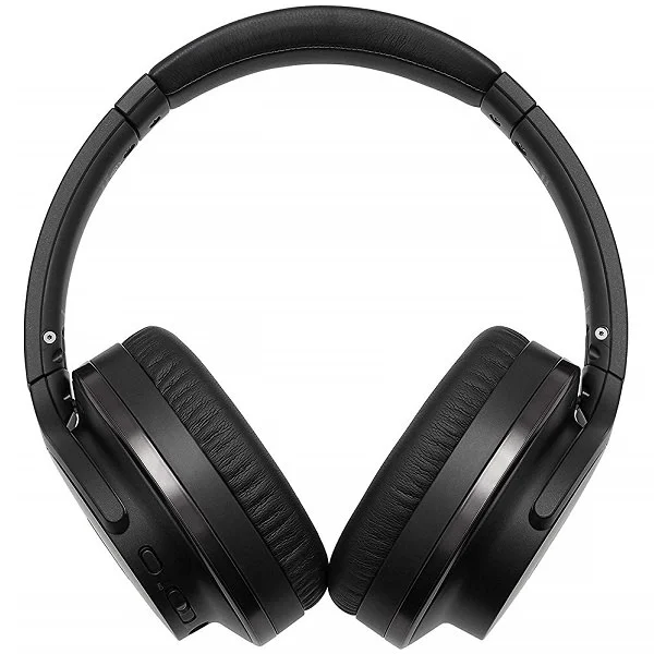 Audio-Technica ATH-ANC900BT QuietPoint® Wireless Bluetooth Active Noise-Cancelling Over-Ear Headphone with Mic