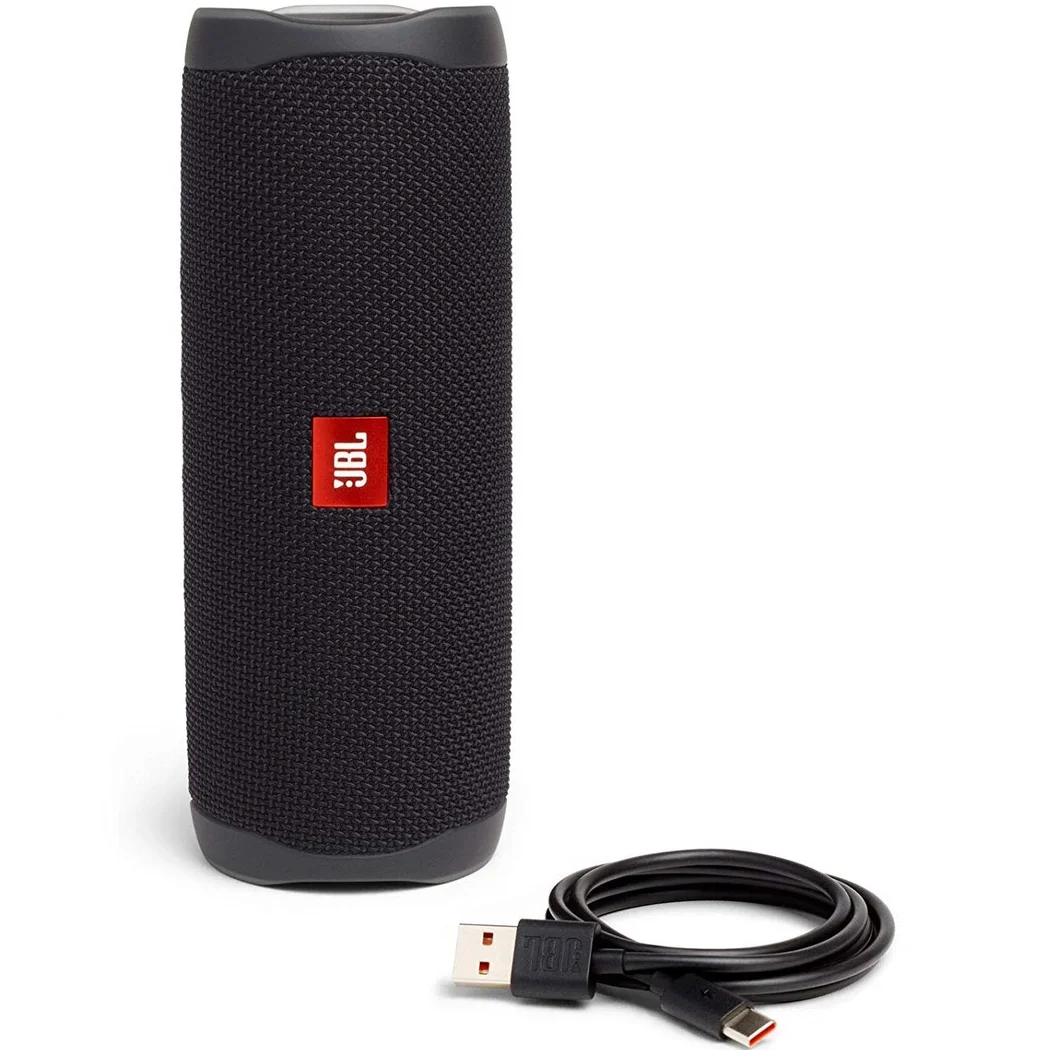 JBL Flip 5 Wireless Bluetooth Waterproof Portable Speaker - Black