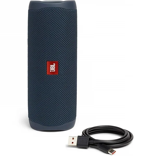 JBL Flip 5 Wireless Bluetooth Waterproof Portable Speaker - Blue