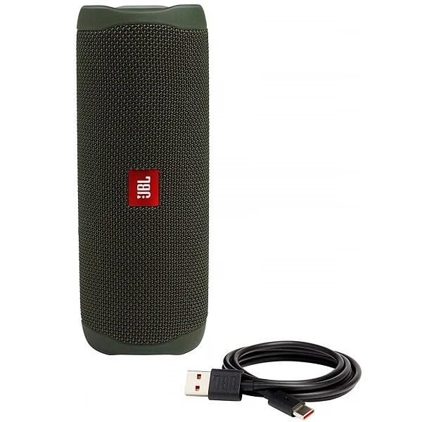 JBL Flip 5 Wireless Bluetooth Waterproof Portable Speaker - Green