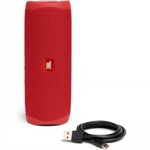 JBL Flip 5 Wireless Bluetooth Waterproof Portable Speaker - Red