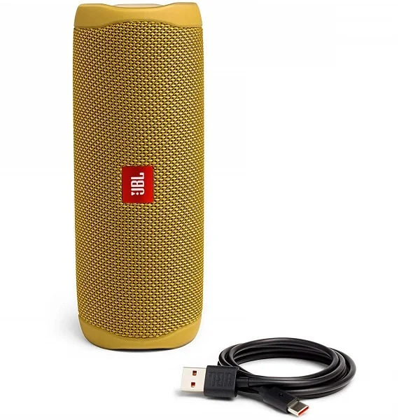 JBL Flip 5 Wireless Bluetooth Waterproof Portable Speaker - Yellow