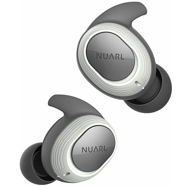 NUARL NT100 True Wireless Bluetooth In-Ear Earphone with Mic - White