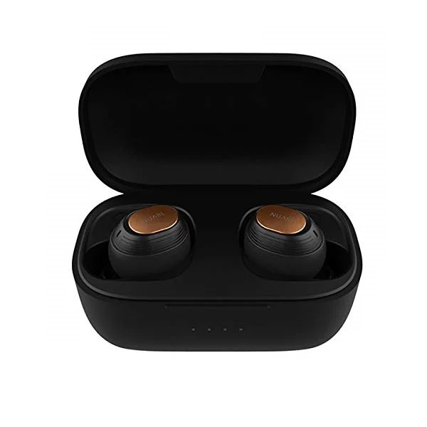 Nuarl NT110 True Wireless Bluetooth In-Ear Earphone with Mic - Black