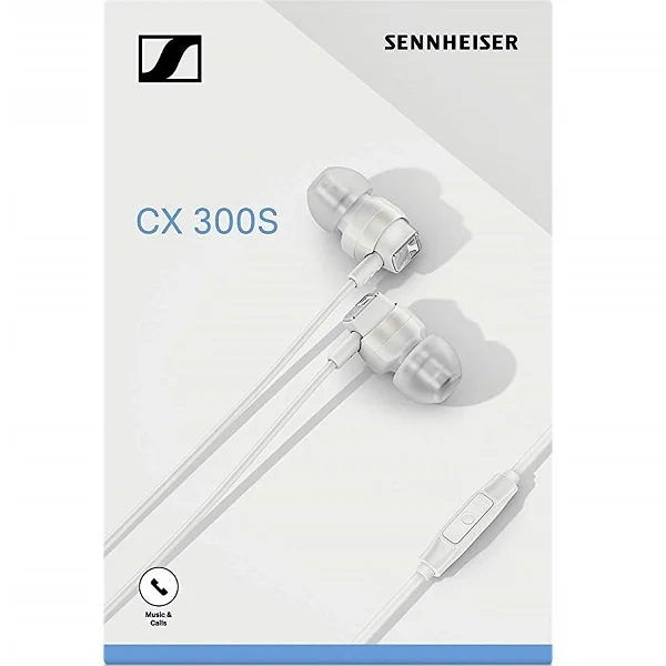 Sennheiser CX 300S In-Ear Earphone with Mic - White