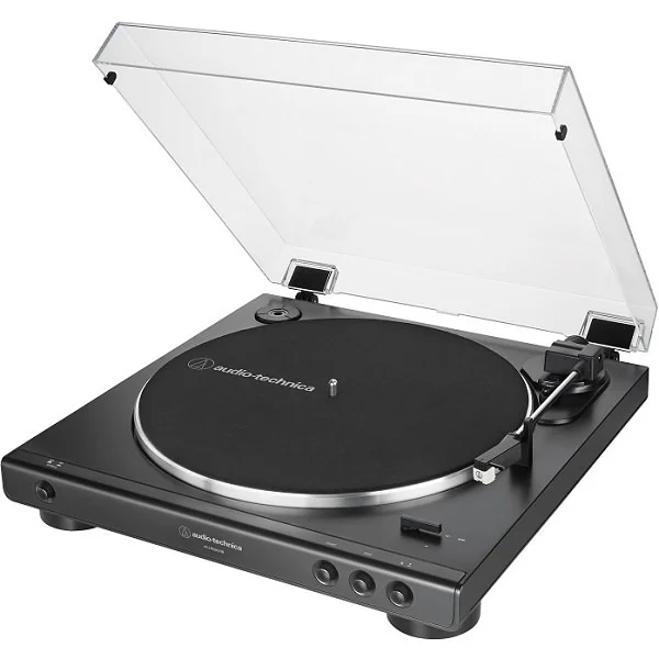 Audio-Technica AT-LP60XUSB Fully Automatic Digital Belt-Drive Turntable (USB & Analog) - Black