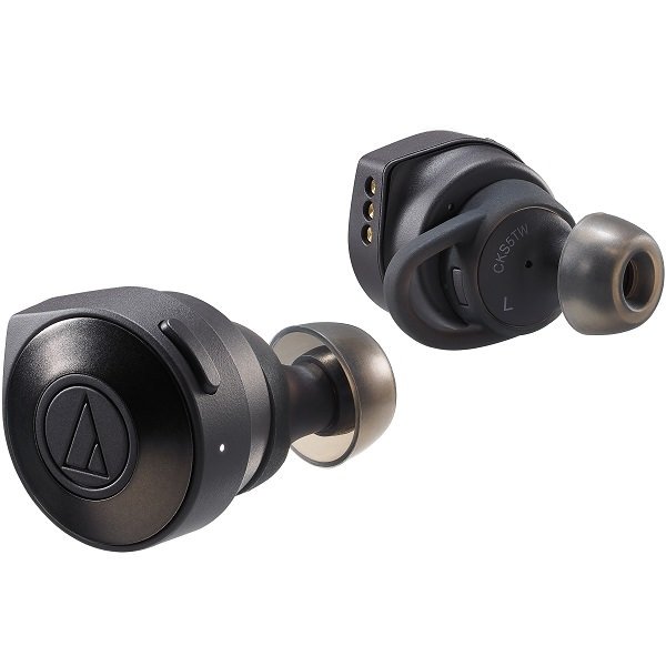 Audio-Technica ATH-CKS5TW True Wireless Bluetooth In-Ear Earphone with Mic - Black  Audio-Technica ATH-CKS5TW True Wireless Bluetooth In-Ear Earphone with Mic - Black