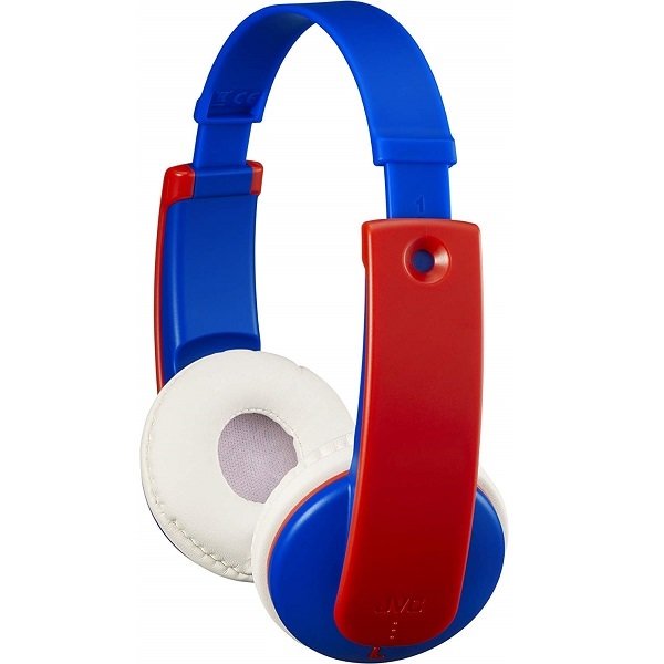 JVC HA-KD9BT Wireless Bluetooth Over-Ear Headphone for Kids - Blue