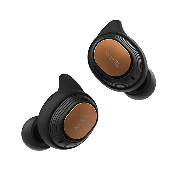 Nuarl NT110 True Wireless Bluetooth In-Ear Earphone with Mic - Black