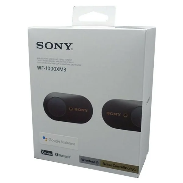 Sony WF-1000XM3 True Wireless Bluetooth Noise-Cancelling In-Ear Earphone with Mic - Black
