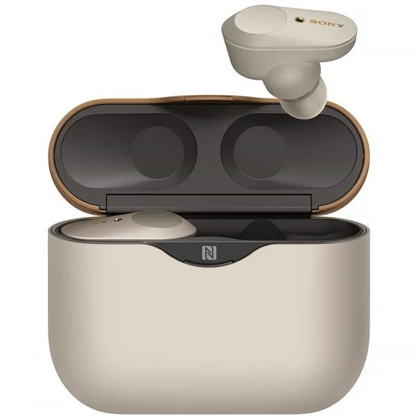 Sony WF-1000XM3 True Wireless Bluetooth Noise-Cancelling In-Ear Earphone with Mic - Silver 