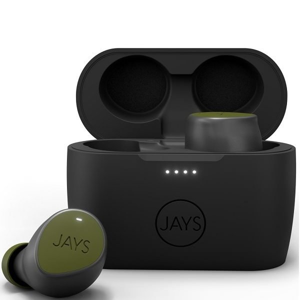 JAYS m-Seven True Wireless Bluetooth In-Ear Earphone with Mic - Green