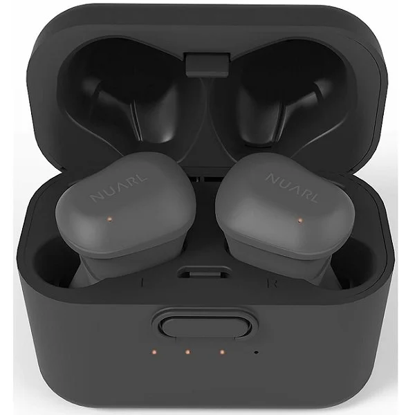 Nuarl NT01L Stereo True Wireless Bluetooth In-Ear Earphone with Mic - Dark Gray