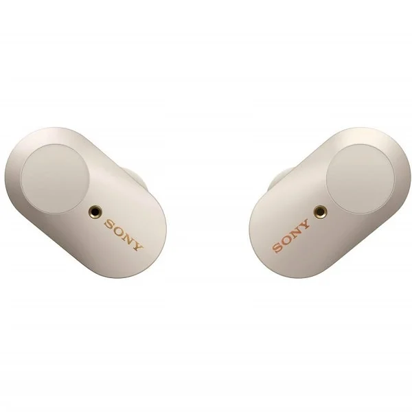 Sony WF-1000XM3 True Wireless Bluetooth Noise-Cancelling In-Ear Earphone with Mic - Silver 