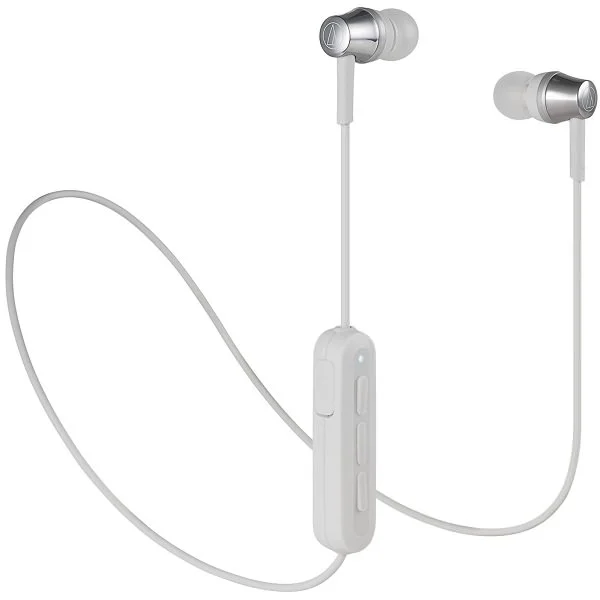 Audio-Technica ATH-CKR300BT Wireless Bluetooth In-Ear Earphone with Mic - Grey