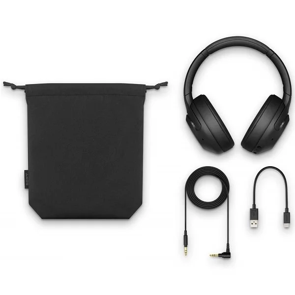 Sony WH-XB900N Extra Bass Wireless Bluetooth Over-Ear Headphone with Mic - Black
