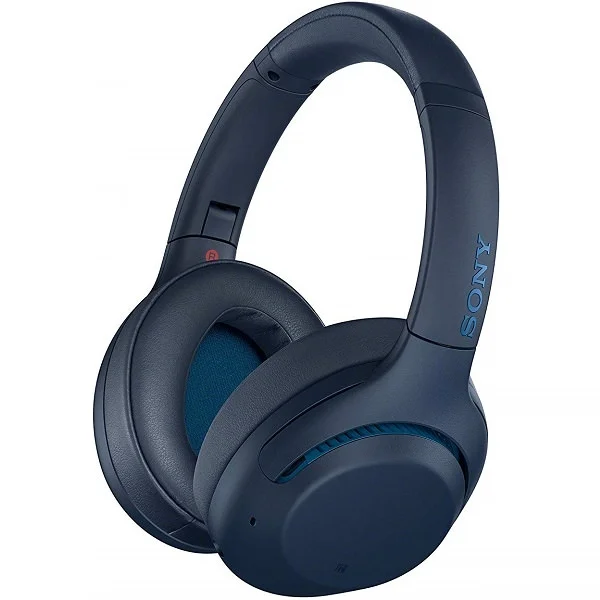 Sony WH-XB900N Extra Bass Wireless Bluetooth Over-Ear Headphone with Mic - Blue