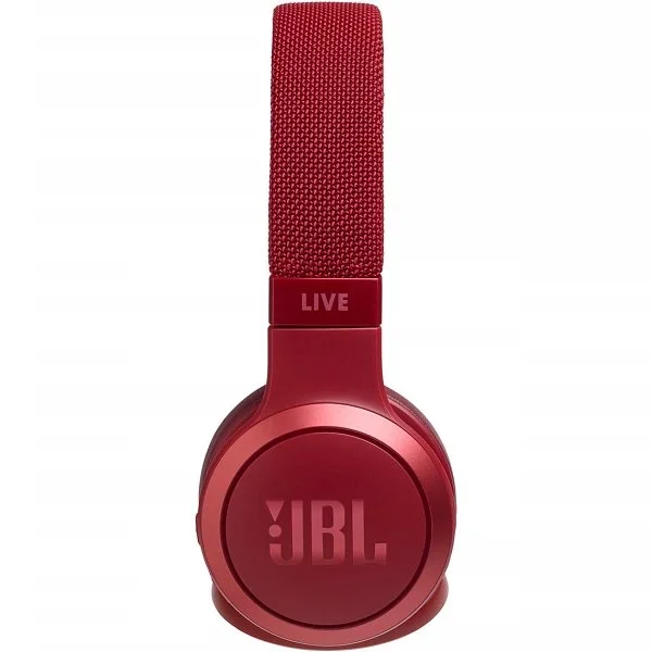 JBL LIVE 400BT Wireless Bluetooth On-Ear Headphone with Mic - Red