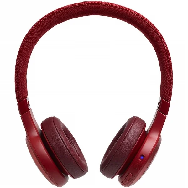 JBL LIVE 400BT Wireless Bluetooth On-Ear Headphone with Mic - Red