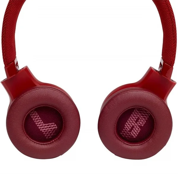JBL LIVE 400BT Wireless Bluetooth On-Ear Headphone with Mic - Red