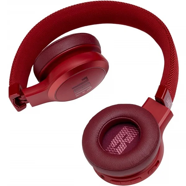 JBL LIVE 400BT Wireless Bluetooth On-Ear Headphone with Mic - Red