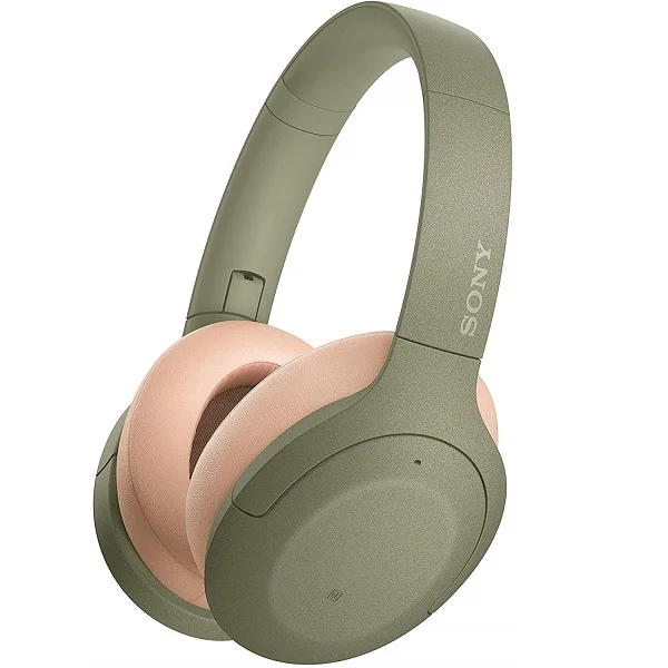 Sony WH-H910N h.ear on 3 Wireless Bluetooth Noise-Cancelling Over-Ear Headphone with Mic - Green