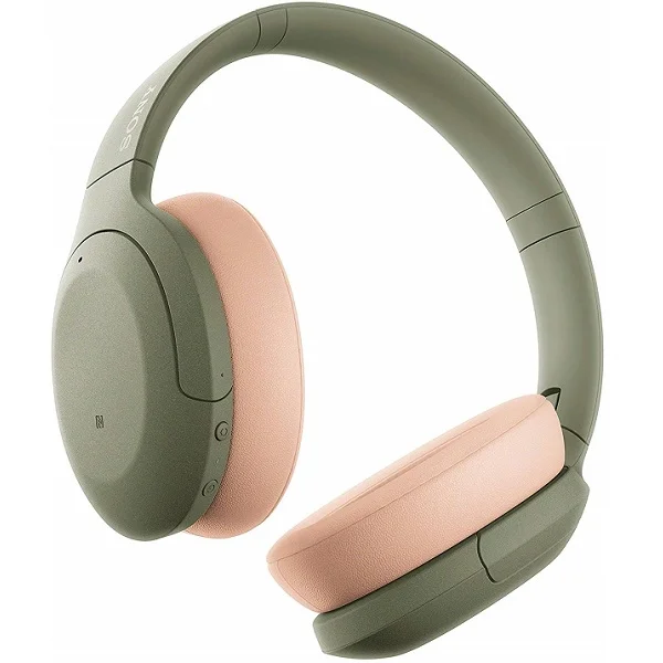 Sony WH-H910N h.ear on 3 Wireless Bluetooth Noise-Cancelling Over-Ear Headphone with Mic - Green