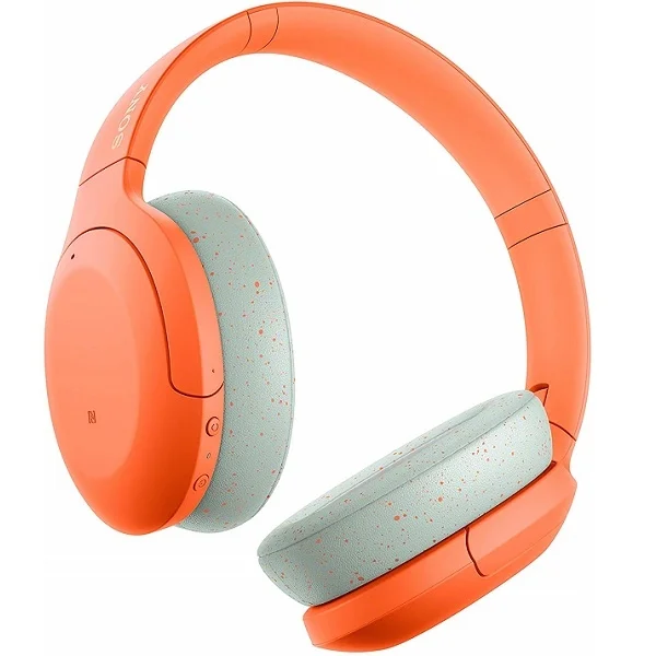 Sony WH-H910N h.ear on 3 Wireless Bluetooth Noise-Cancelling Over-Ear Headphone with Mic - Orange