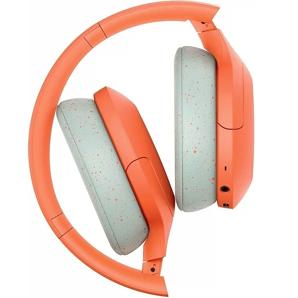 Sony WH-H910N h.ear on 3 Wireless Bluetooth Noise-Cancelling Over-Ear Headphone with Mic - Orange