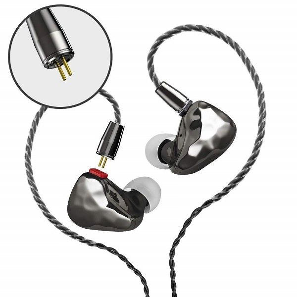 ikko Obsidian OH10 2-Driver Hybrid In-Ear Earphone ikko Obsidian OH10 2-Driver Hybrid In-Ear Earphone
