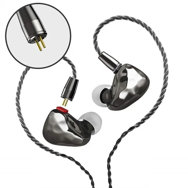 ikko Obsidian OH10 2-Driver Hybrid In-Ear Earphone